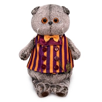 Басик в полосатом жилете