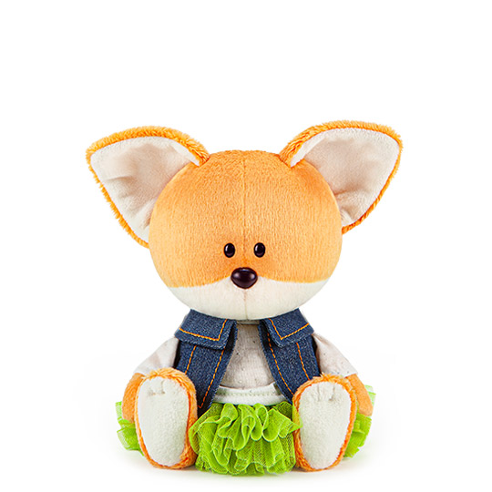 Лисичка Лика в юбке и безрукавке