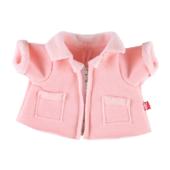 Курточка меховая розовая