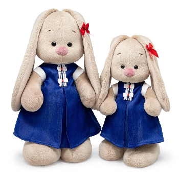 Зайка Ми в синем платье