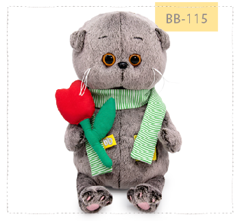 Басик беби с тюльпаном