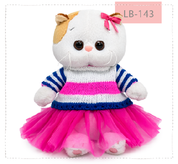 Ли-Ли беби в полосатом свитере и юбке