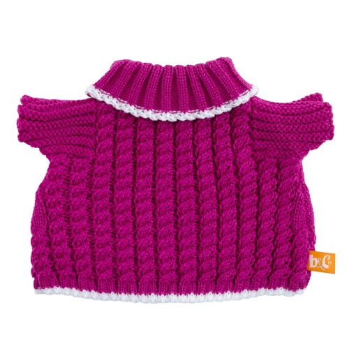 Свитер с косами