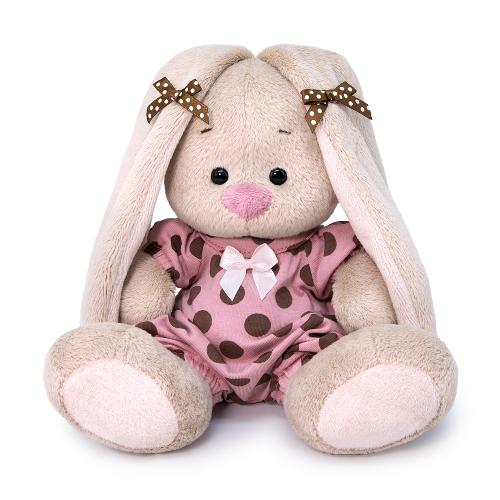 Зайка Ми в комбинезоне в горох