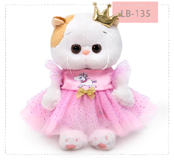 Ли-Ли беби в розово-сиреневом платье