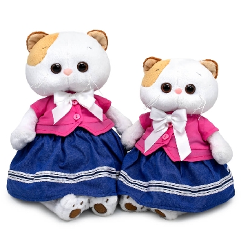 Ли-Ли в жакете с бантом и юбке