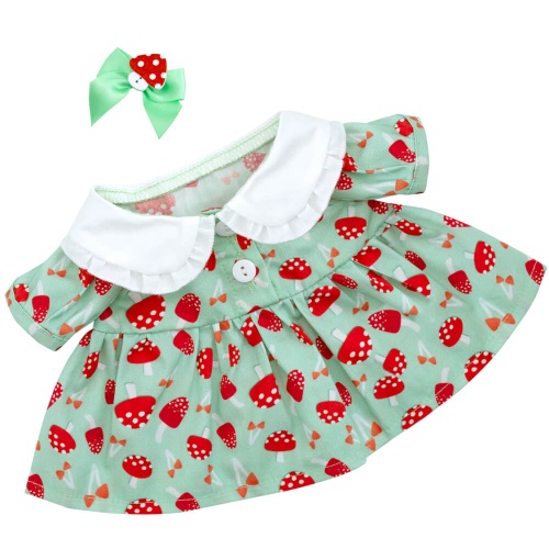 Платье с мухоморами