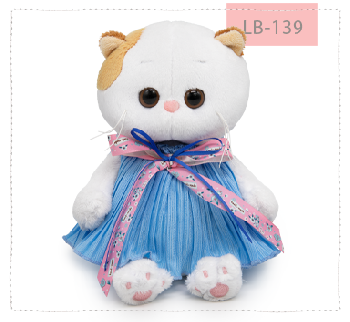 Ли-Ли беби в платье из жатой ткани с бантом