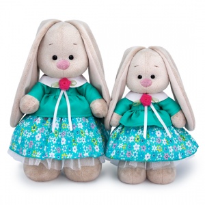 Зайка Ми в бирюзовой курточке