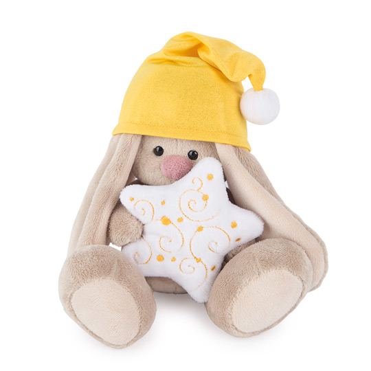 Зайка Ми в колпачке со звездочкой