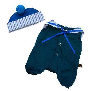 Комплект в морском стиле