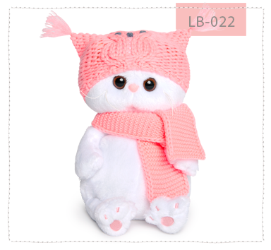 Ли-Ли беби в шапке-сова и шарфе