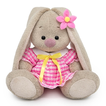 Зайка Ми в платье из жатой ткани