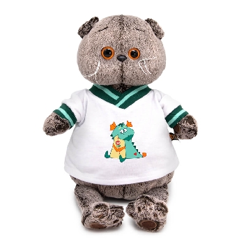 Басик в футболке с дракончиком