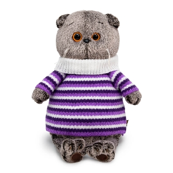 Басик в полосатом свитере