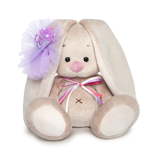 Зайка Ми с фиолетовым мороженым