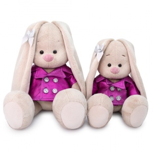 Зайка Ми в яркой курточке