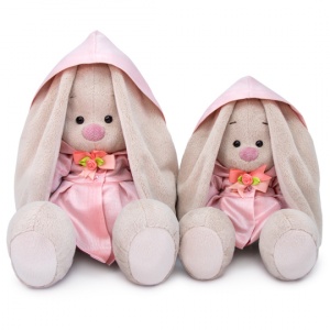 Зайка Ми в розовом плаще