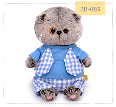 Басик беби в голубом костюмчике