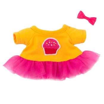 Платье с нашивкой «Пирожное»