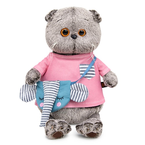 Басик в футболке и с сумочкой – слоник