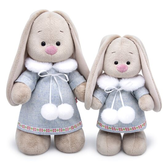 Зайка Ми в трикотажном платье