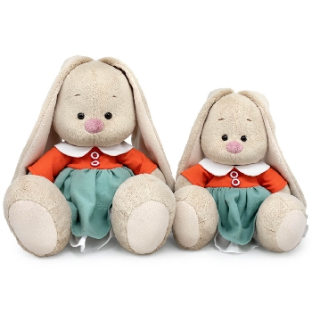 Зайка Ми в двухцветном платье