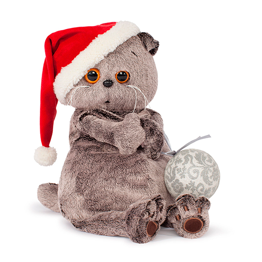 Басик в новогоднем колпачке