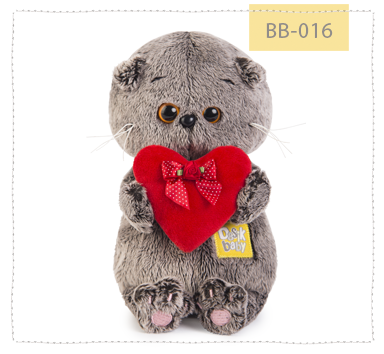 Басик беби с красным сердечком