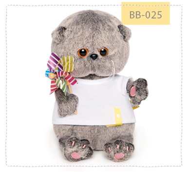 Басик беби в футболке с вертушкой