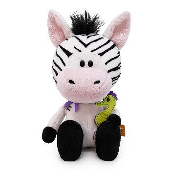 Зебрёнок Зиба с морским коньком