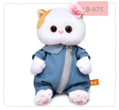 Ли-Ли беби в джинсовом комбинезоне