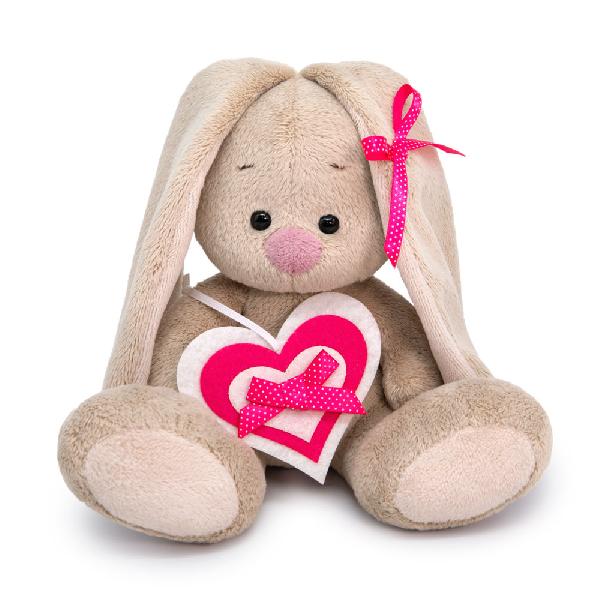 Зайка Ми с сердечком из фетра