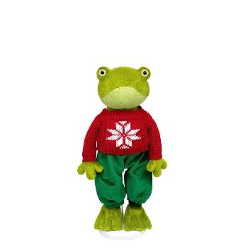 Жорик Кваковский в свитере с орнаментом