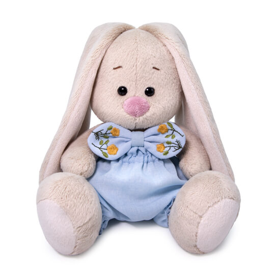 Зайка Ми в голубых штанишках с бантом