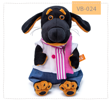 Ваксон беби с полосатым шарфом