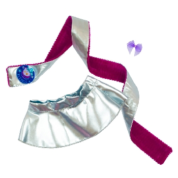 Юбка и шарф «Космос» с бантиком на ушко