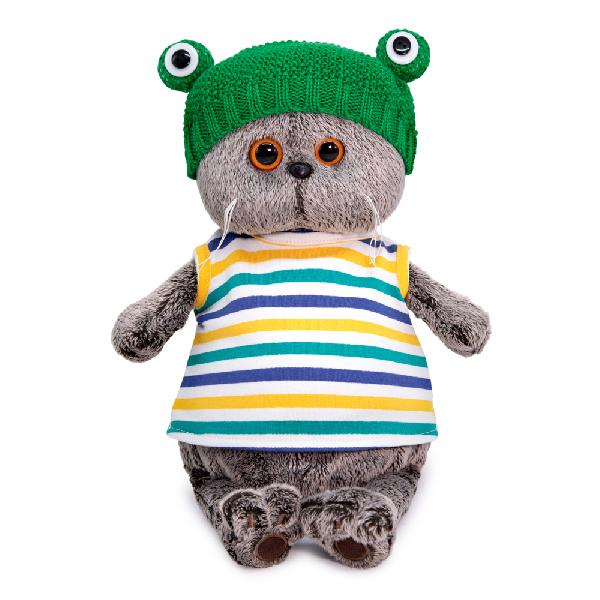 Басик в шапке «Лягушка»