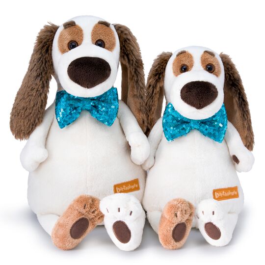 Бартоломей в галстуке-бабочке в пайетках