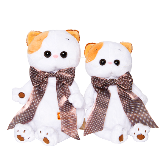 Ли-Ли с атласным коричневым бантом