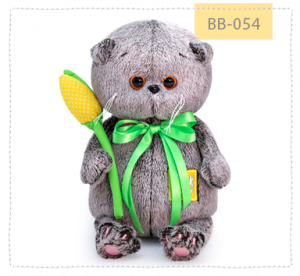 Басик беби с желтым тюльпаном