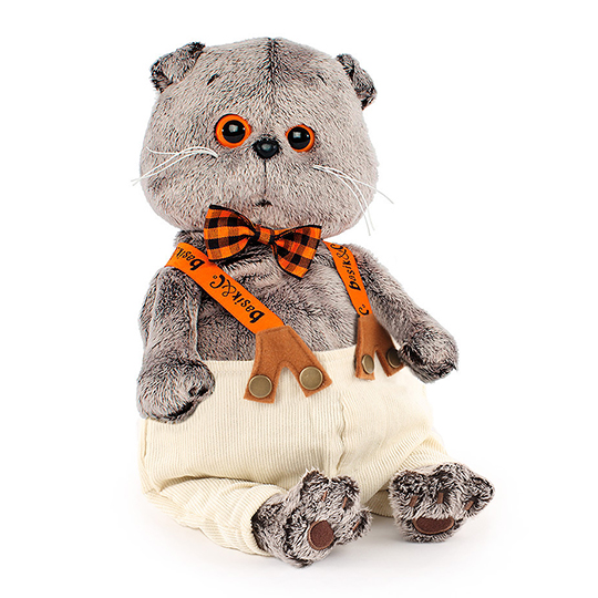 Басик в штанах на подтяжках