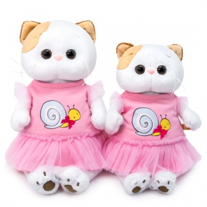 Ли-Ли в платье с принтом "Улитка"