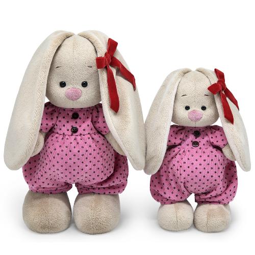 Зайка Ми в вельветовом комбинезоне