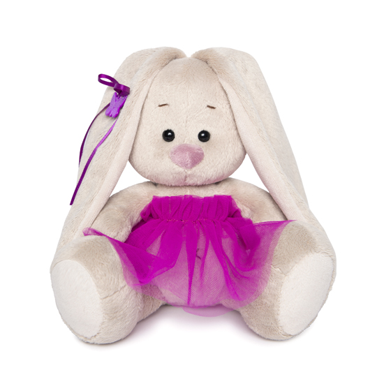 Зайка Ми в пурпурной юбочке «фонарик»