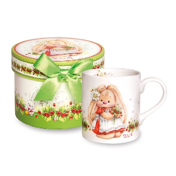 Кружка «Зайка Ми с земляничкой»