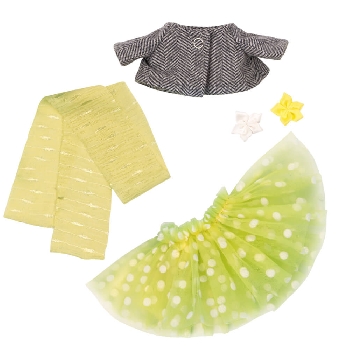 Жакет и юбка из сетки