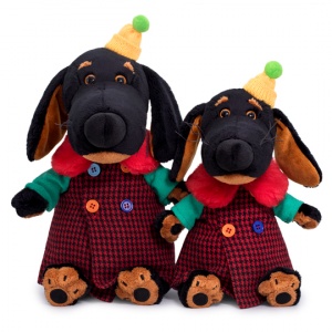 Ваксон в комбинированном пальто