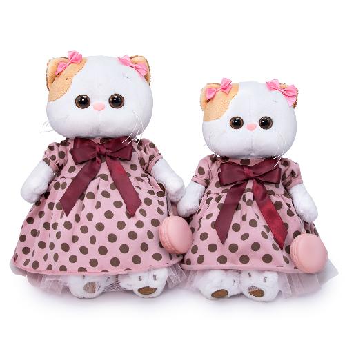 Ли-Ли в розовом платье в горох