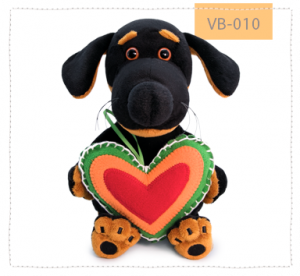 Ваксон беби с сердечком из флиса